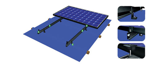 Mibet 8 Panel Tile Kit 30/35mm Excl.Rail (01-SJM08TILE)