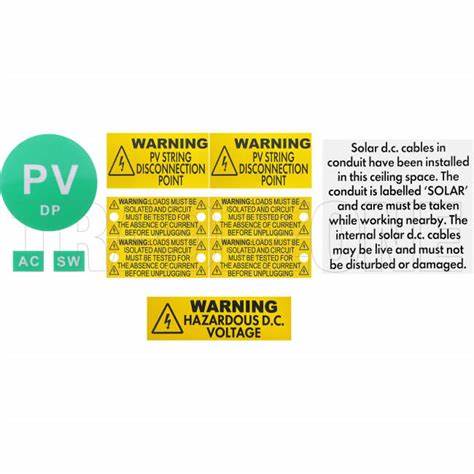 DC-Coupled Label Kit (ASE1057)